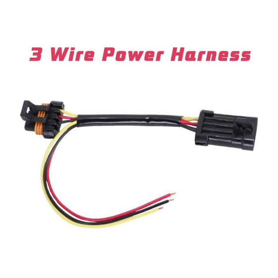 Polaris RZR Tail Light Whip Power Harnesses Adapter Pigtail Jumper: 2014+